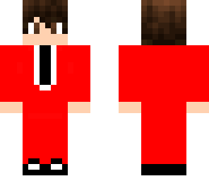 red suit man
