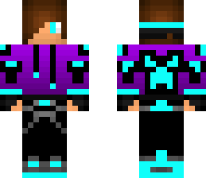 purple and teal teen