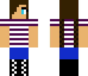 striped shirt girl