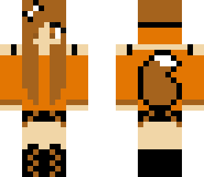 orange wolf girl