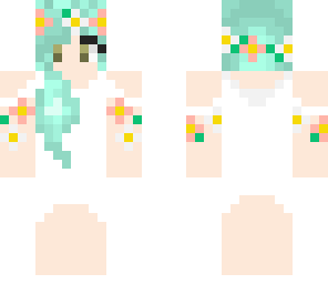 blue spring girl