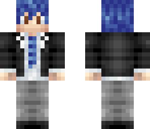 shido itsuka - minecraft skin