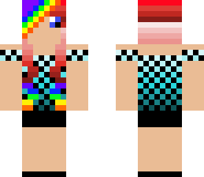rainbow girl
