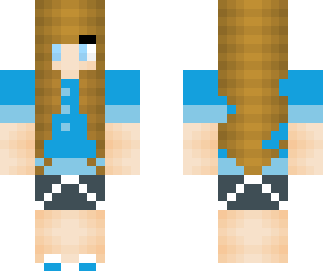 blue girl
