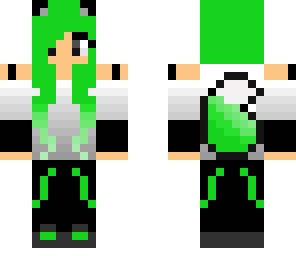 green rebel girl