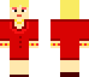 lady di in red