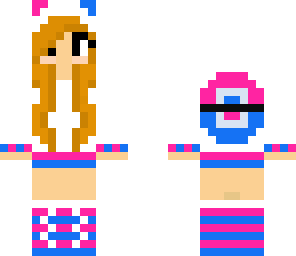 cute pixelmon skin
