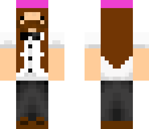 mustache girl