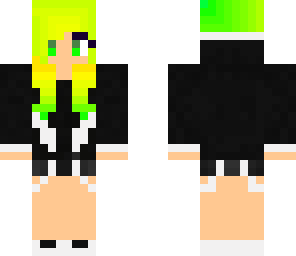 green hair