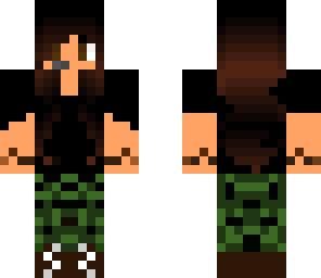 camo gamer girl