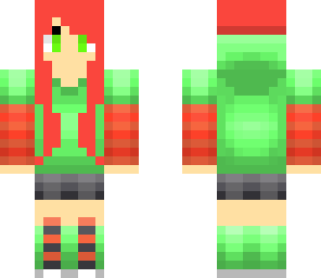 pink and green
