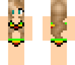 girl rasta bikini