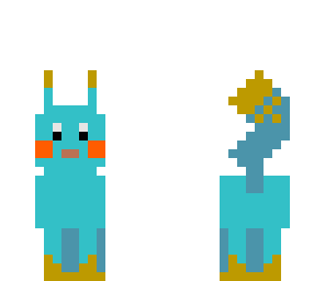 blue pikachu