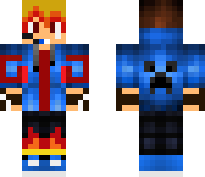 flaming awesome boy