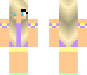 purple-yellow-green girl
