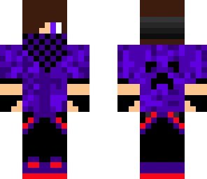 purple cool guy