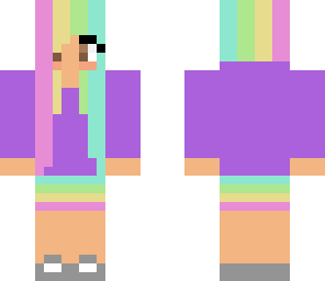rainbow girl