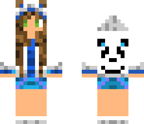 blue panda