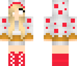 herobrine cake girl