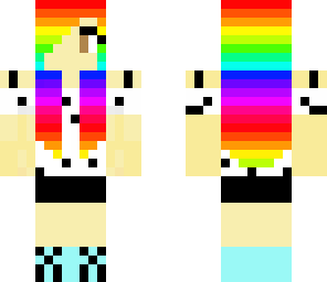 rainbow girl
