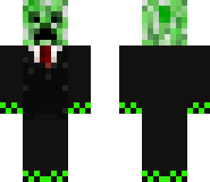 creaper in a suit
