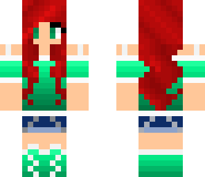 sea green girl