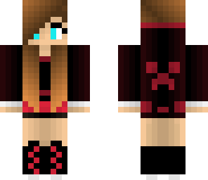 red summer girl