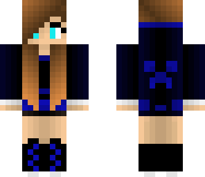 blue summer girl