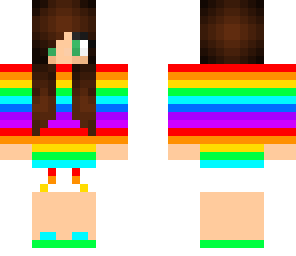 rainbow girl