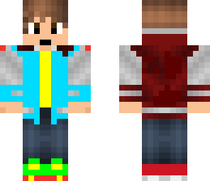 blue jacket guy