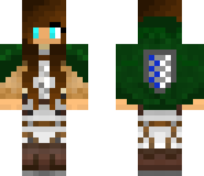 brunette attack on titan