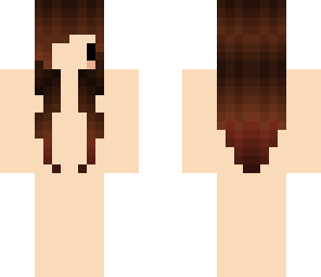 brown hair base with chibi eyees