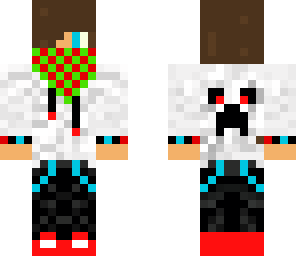 red and blue creeper guy