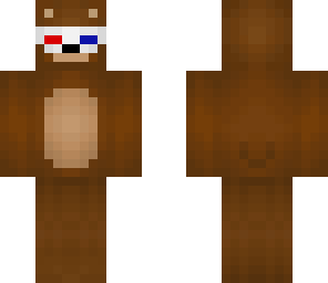 bear with 3d glasses