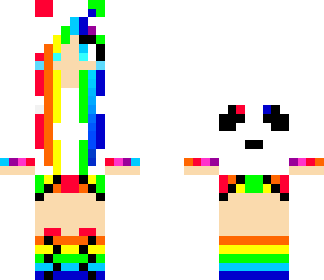 rainbow panda