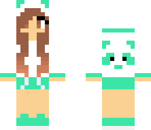 minty panda girl