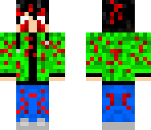 bloody teen boy