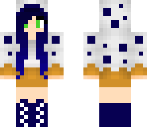 blue cake girl