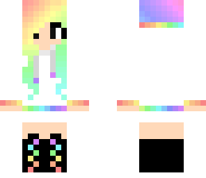 rainbow girl