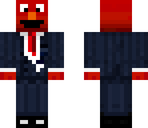 elmo in suit