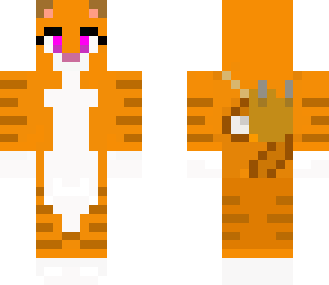 cat with arrows on back