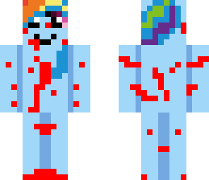 evil rainbow dash