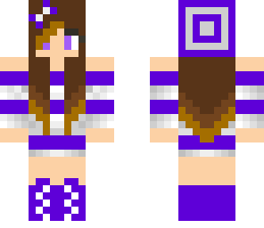 pretty purple girl