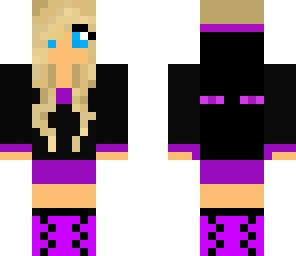 cute blue eyed ender girl