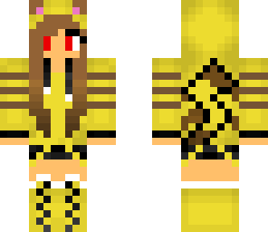 evil pikachu girl