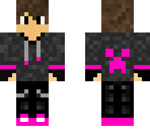 cool pink hoodie guy