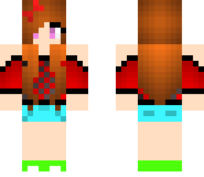 red girly girl
