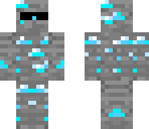 diamond ore with sunglasses