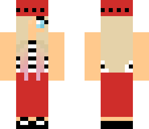 stripy girl
