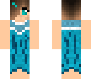 the blue girl